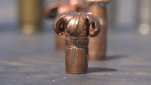 Copper bullets and meat damage