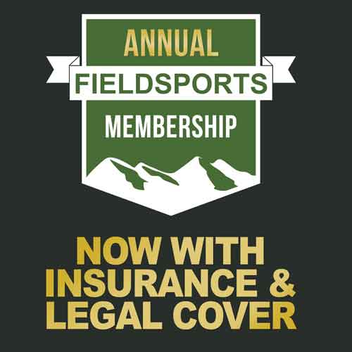 Fieldsports membership plus insurance, legal cover and helpline