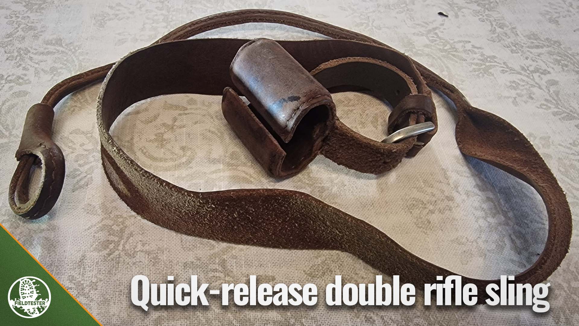 Quick-release double rifle sling